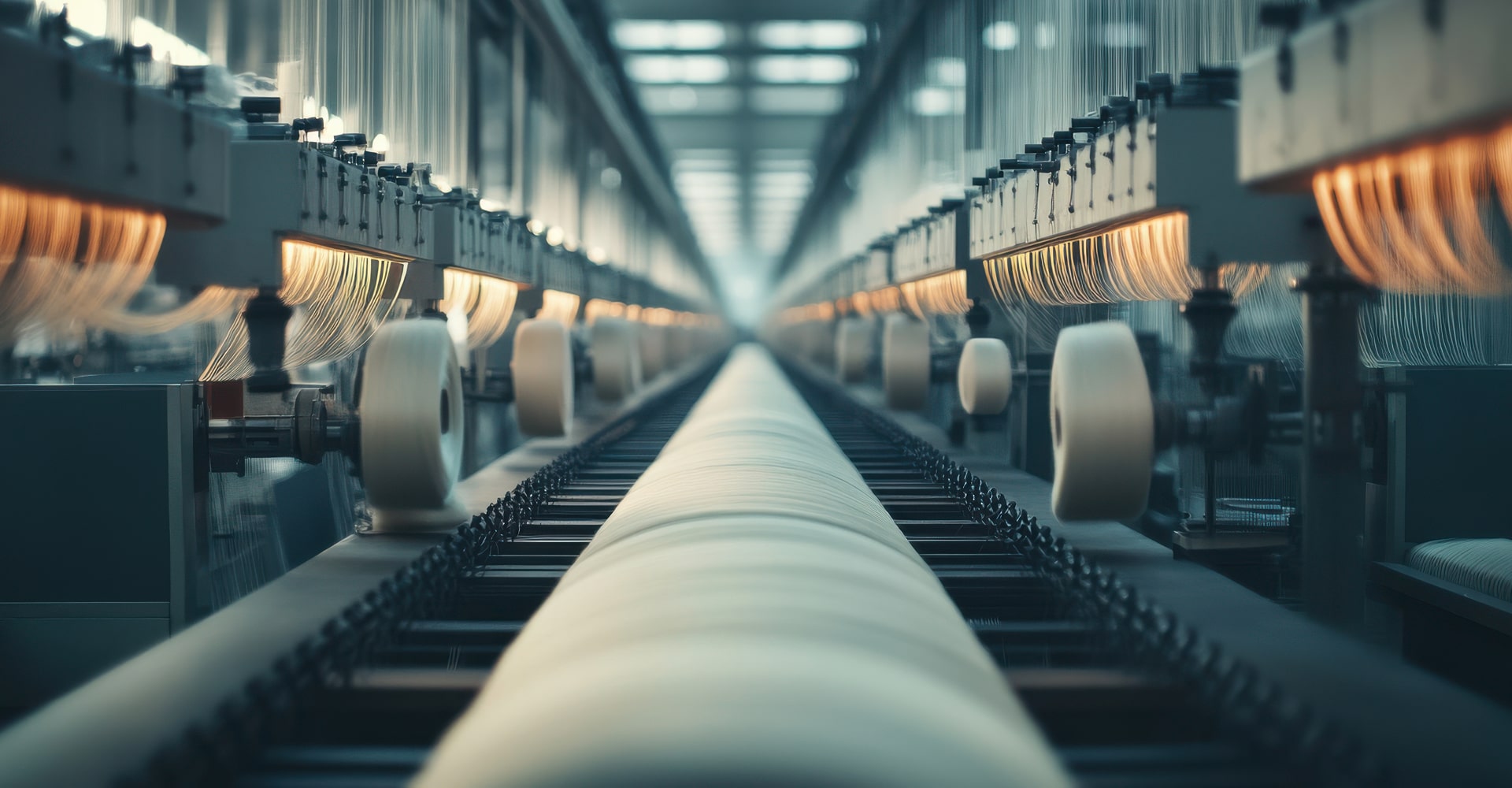 Textile mill background